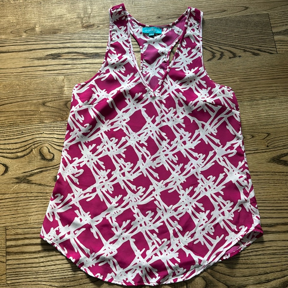 Women’s small Southern Frock razorback top